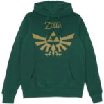 The Legend Of Zelda Classic Logo Hoodie – Green – Sold & Delivered by Zavvi