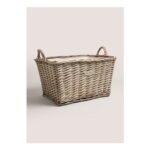 The Living Co Natural Split Willow Basket