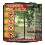 TheFitLife Magnetic Fly Screen Door, Heavy-Duty Mesh, Hands-Free