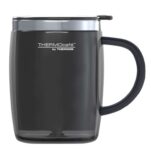 Thermos THERMOcafè Translucent Desk Mug, Gun Metal, 450 ml