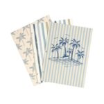 Tiki Beach A4 Folders 3 Pack