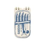Tiki Beach Sardines Spiral Notebook