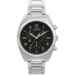 Timex Expedition Capstone Chronograph 41mm Stainless Steel Bracelet Watch with code