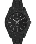 Timex Mens Legacy Tide 42mm Recycled Plastic Bracelet Watch
