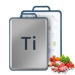 Titanium Chopping Board, Double Sided Cutting Board for Kitchen, Titanium & PP Food Grade with code Sold by yaggood / FBA