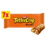 Toffee Crisp Biscuit Bar 7 Pack 130.9g (Nectar Price)