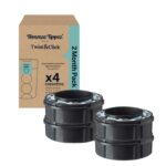 Tommee Tippee Twist & Click Nappy Bin Refill Cassettes Pack of 4 – £14.03 S&S