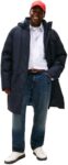 Tommy Hilfiger Mens Bt-tech Hooded Padded Parka, Size XXL