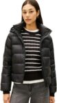 Tommy Hilfiger Womens Down Casual Jacket with Hood – Size M