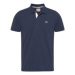 Tommy Jeans Mens Slim Short-Sleeve Polo Shirt