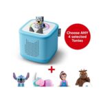 Tonies Toniebox 2 Sky Blue Starter Set with Bluey Audio and Four