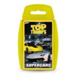 Top Trumps Supercars Card Game: DBS, Senna, Chiron, Ages 6