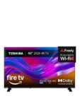 Toshiba 43UF2653DB 43 4K HDR Fire TV (Dolby Vision, Dolby Atmos, HDMI 2.1, Freely)