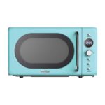 Total Chef 20L 700W Retro Microwave Oven 8 Presets Blue