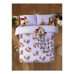 Toy Story Slinky Lilac Cotton Rich Reversible Duvet Set