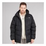 Trespass Mens Farsley Waterproof Padded Jacket Black