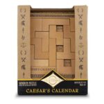True Genius: Caesars Calendar One-a-Day Wooden Brain Teaser Puzzle