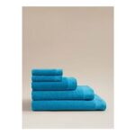 Turquoise Cotton Face Cloth 30 30cm