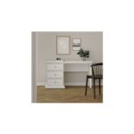 Tvilum Paris 3 Drawer Office Desk – White