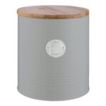 Typhoon Living Grey Cookie Jar, 3.4 L