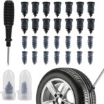 Tyre Repair Screws, Tire Puncture Repair Kit Plugs for Car Motorcycle
