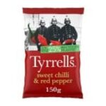 Tyrrells Sweet Chilli & Red Pepper Crisps 150g