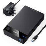 UGREEN Hard Drive Enclosure, SATA to USB 3.0 Caddy for 2.5/3.5 Inch HDD SSD