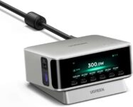 UGREEN Nexode Pro Smart Display Desktop Charger (300W, 8-Port, GaN, 5 Charging Modes) With voucher