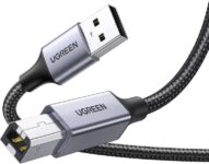 UGREEN USB Printer Cable USB 2.0 Braided Type A to B for MIDI, HP, 1M – Sold by UGREEN GROUP LIMITED UK / FBA