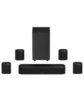ULTIMEA 7.1ch Surround Sound System for TV, Dolby Atmos Sound Bar with 4 Surround Speakers