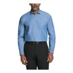 UNLISTED Mens Dress Shirts – Hazy Blue, 19 Neck, 34-35 Sleeve