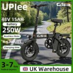 UPlee GS3 250W Adult Electric Bike 48V 15Ah Removable Battery 14 Inch Folding with Shock Absorption – w/Code – UPlee Ebikes Factory Store