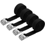 URAQT Tie Down Straps, 4 Pack Heavy Duty Tensioning Belts, 2M – Sold by Kitchensupplier / FBA