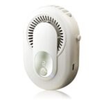 USB Rechargeable Handheld/Neck Fan, 5 Speeds, White