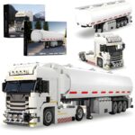 Unativer 2 in 1 Fuel Tanker Truck Building Blocks Set for Adults 1120 PCS – Voucher Price – Sold by Esening / FBA