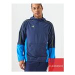 Under Armour Mens Challenger Warmup Jacket – Navy
