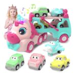 Unicorn Toy Truck with Light and Sound for Toddlers