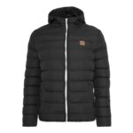 Urban Classics Mens Bubble Jacket, Blkwhtblk, XL