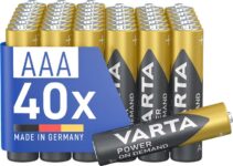 VARTA Batteries AAA, Pack of 40, Power on Demand, Alkaline