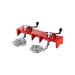 VEVOR Pipe Welding Vise 1/28 In, Chains & Crank Handles