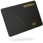 VOCOlinc Wallet Tracker Card, Smart Air Tracker Tag Compatible with Find My (iOS only), IP67 with voucher Sold by Easelife Tech / FBA