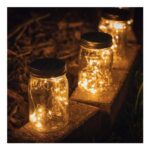 ValueLights Solar Black Outdoor Lantern