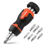 ValueMax Multi-bit Stubby Ratchet Screwdriver Set
