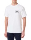 Vans Mens Back Patch T-Shirt, Black/White