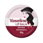 Vaseline Rouge Romance Lip Balm Tin – Limited Edition X Emily In Paris For Moisturisation And A Deep Red Parisian Tint 20g