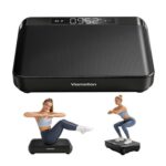 Viamotion Vibration Plate: Whole Body, 99 Levels, LED Display, Black