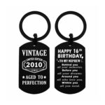 Viayen Nephew 16th Birthday Gifts from Aunt Vintage 2010 Keyring