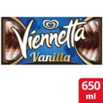 Viennetta Vanilla/Mint/Salted Caramel Ice Cream Dessert 650ml