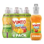 Vimto Kids Juice Drink No Added Sugar Mango Strawberry Pineapple – £2.01 S&S
