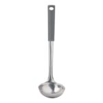 Viners Soft Grip Ladle, Stainless Steel, Hanging Loop, Dishwasher Safe